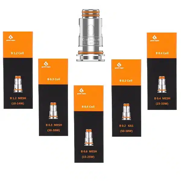 Geekvape Boost Or Boost Plus Replacement B Coils (5pcs/pack) – Nicotine ...